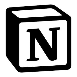 Icon representing Notion tool